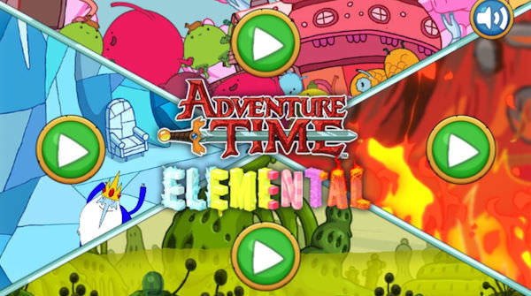 Play Adventure Time Elemental Games