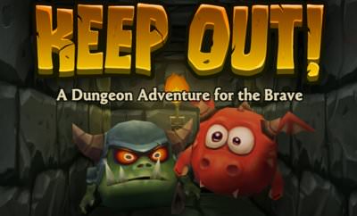 Keep Out Dungeon Adventure Game