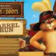 Play Puss In Boots Barrel Run game