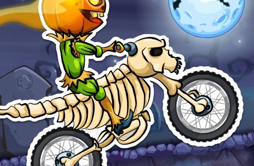 Play Moto X3M Spooky Land