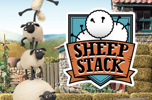 Shaun The Sheep Sheep Stack game