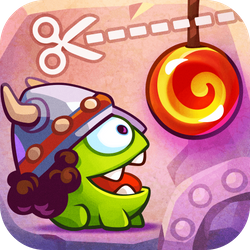 Play Cut The Rope Time Travel puzzle game